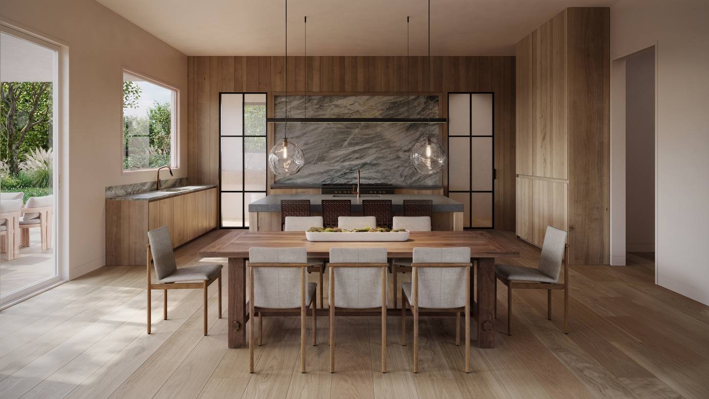 Kitchen and dining