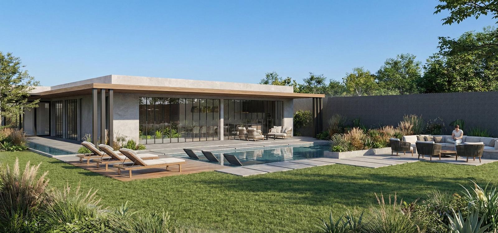 Pool and lounge