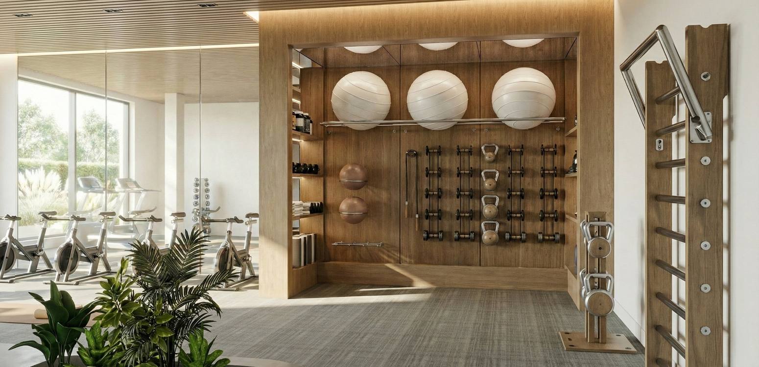 Equipment wall